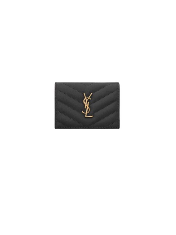 YSL CASSANDRE MATELASSÉ FLAP CARDHOLDER