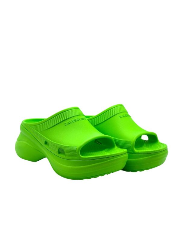 BALENCIAGA X CROCS  POOL SLIDE SANDALS