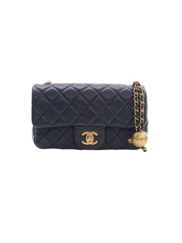CHANEL MINI RECTANGULAR WITH PEARL CRUSH