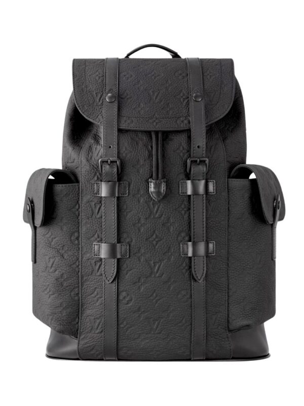 LV CHRISTOPHER MM BACKPACK MONOGRAM TAURILLON LEATHER