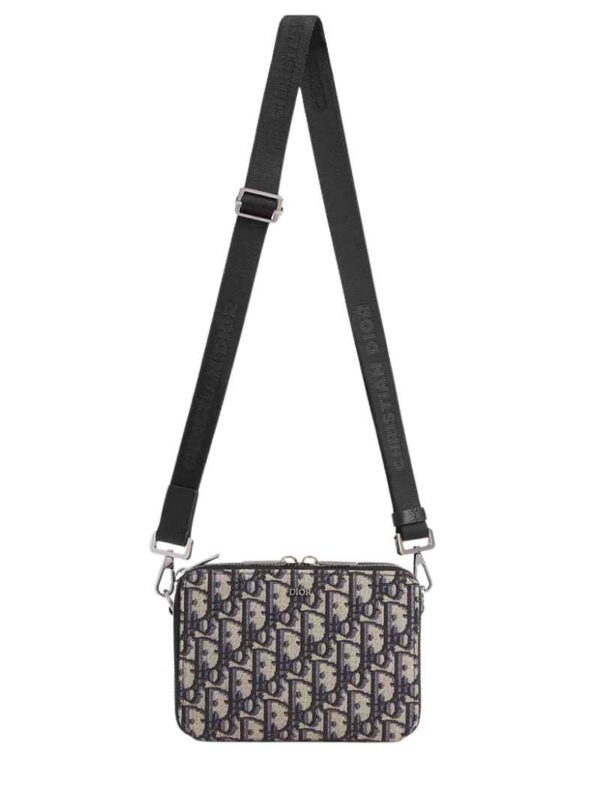 DIOR ZIPPED POUCH WITH STRAP